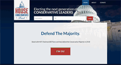 Desktop Screenshot of houseconservatives.com